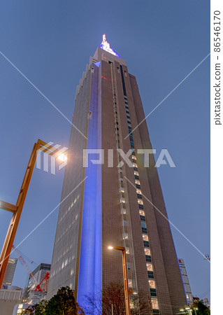 從東京澀谷區代代木看到的東京夜景 86546170