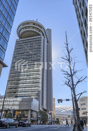 文京區市民中心和東京文京區千川通沿線的城市景觀 文京區市民中心和東京文京區千川通沿線的城市景觀 86547083