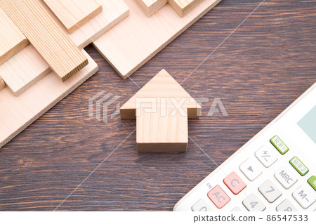 建造房屋(住房、木材和計算器) 建造房屋(住房、木材和計算器) 86547533