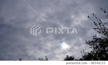 多雲的天空 多雲的天空 86548135