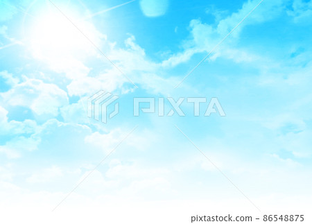 天空雲彩風景背景 86548875