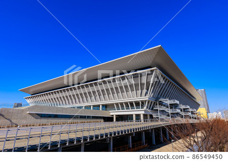 Tokyo Aquatics Center in Tatsuminomori Seaside Park, Koto-ku, Tokyo 86549450