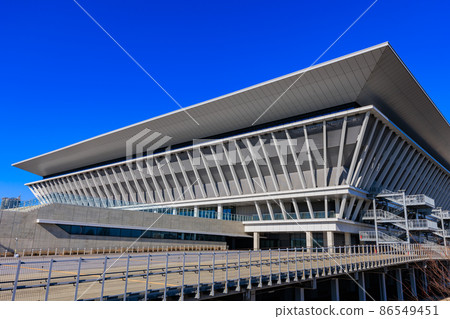 Tokyo Aquatics Center in Tatsuminomori Seaside Park, Koto-ku, Tokyo 86549451