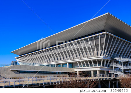 Tokyo Aquatics Center in Tatsuminomori Seaside Park, Koto-ku, Tokyo 86549453