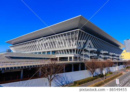 Tokyo Aquatics Center in Tatsuminomori Seaside Park, Koto-ku, Tokyo 86549455