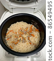 Cooked rice 86549495