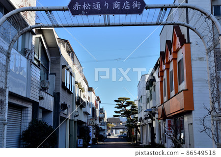 宮崎縣小林市細野JR九州北東線小林站附近赤松通商店街景觀 宮崎縣小林市細野JR九州北東線小林站附近赤松通商店街景觀 86549518