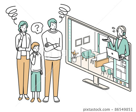 Family suffering from online preview 86549851