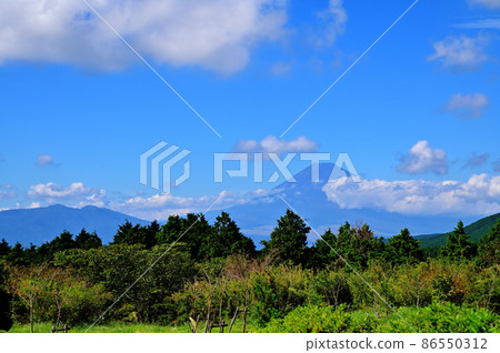 View of Mt. Fuji from Jukkokutoge 86550312