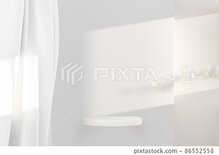 Podium for awards ceremony or product presentation. phase. Podium 86552558