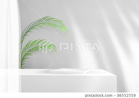 Podium for awards ceremony or product presentation. phase. Podium 86552559
