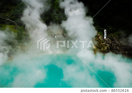 Scenery of Beppu Onsen Hell Tour Sea Hell 86552616