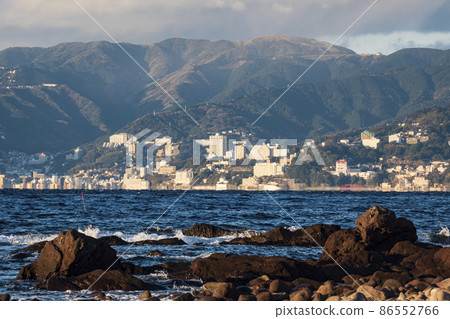 Winter on the Manazuru Peninsula in Manazuru Town, Ashigarashimo District, Kanagawa Prefecture, a scenic spot on the Izu Peninsula Winter on the Manazuru Peninsula in Manazuru Town, Ashigarashimo District, Kanagawa Prefecture, a scenic spot on the Izu Peninsula 86552766