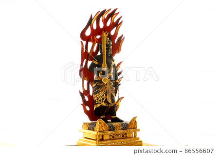 Fudo Myoo's Buddha statue copy space 3 86556607