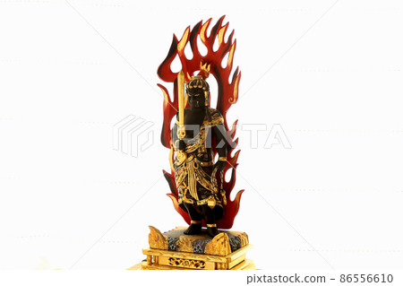 Fudo Myoo's Buddha statue copy space 6 86556610