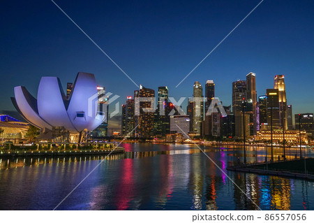 Night view of Singapore Night view of Singapore 86557056