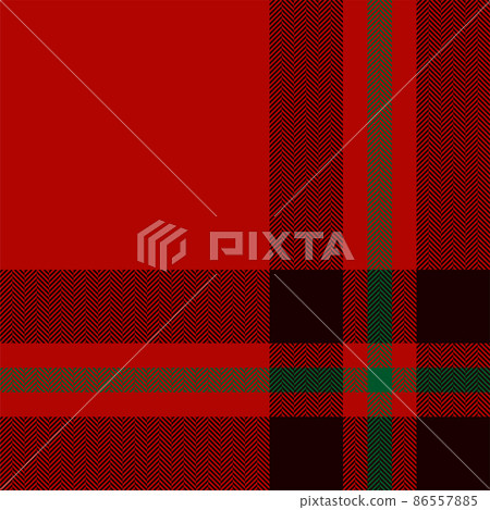 Plaid check pattern. Seamless fabric texture. Tartan textile print. 86557885