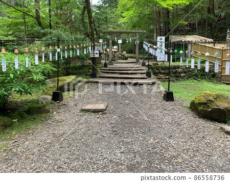 通往日光山脈Harukasho的道路 通往日光山脈Harukasho的道路 86558736