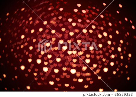 Shiny heart bokhe background for Valentine's day. Shiny heart bokhe background for Valentine's day. 86559358