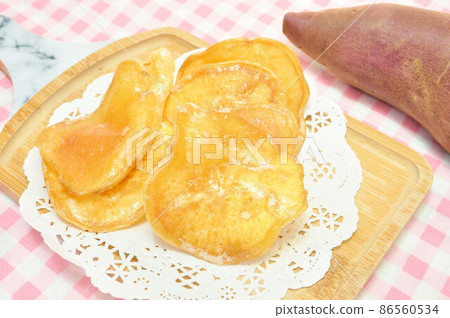 Sweet potato chips Sweet potato chips 86560534