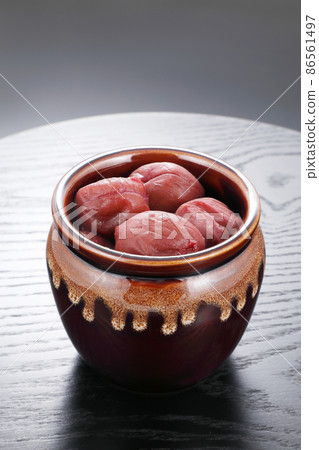 Salted plum  86561497