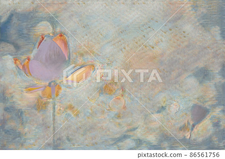 Illustration of digitally processed lotus in Sakuya Konohanakan, Osaka Illustration of digitally processed lotus in Sakuya Konohanakan, Osaka 86561756