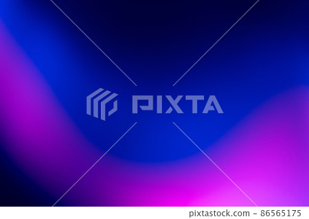 Neon color gradient. Blur fluorescent background. Defocused vivid glow. Bright pink blue defocused ultraviolet light abstract minimal design overlay filter with copy space. Neon color gradient. Blur fluorescent background. Defocused vivid glow. Bright pink blue defocused ultraviolet light abstract minimal design overlay filter with copy space. 86565175