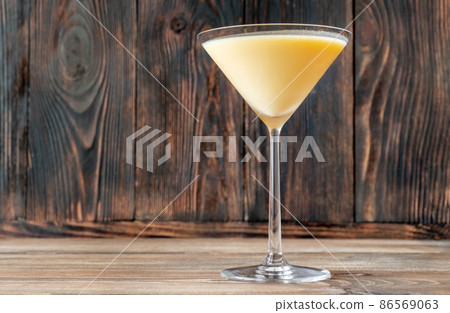Glass of Canary Flip Cocktail 86569063