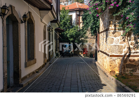 streets of historic city center of Antalya, Turkey streets of historic city center of Antalya, Turkey 86569291