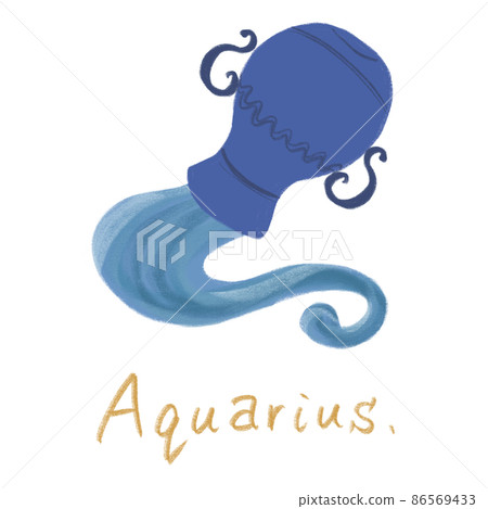 12星座_插畫_水瓶座 86569433