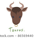 12 constellations_illustration_taurus 86569440