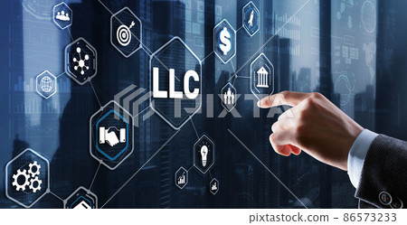 LLC. Limited Liability Company. Business Technology Internet 86573233