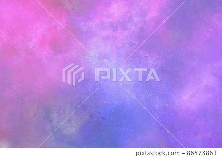 Cosmic abstract pink-violet background imitating coloured dust, splashes of paint Cosmic abstract pink-violet background imitating coloured dust, splashes of paint 86573861