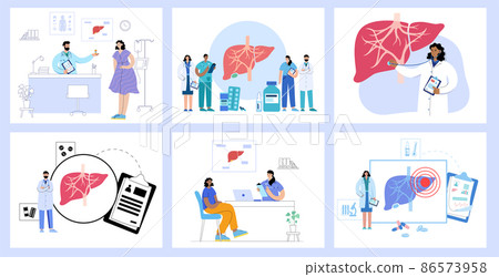 Liver disease concept 86573958