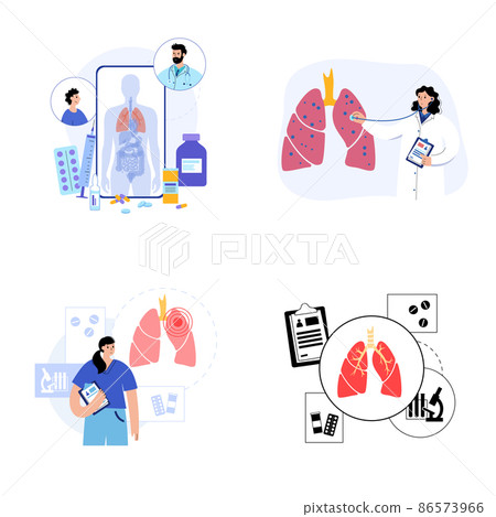 lung logo concept lung logo concept 86573966