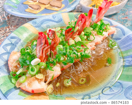 Chinese steamed black tiger 86574183