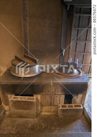 Nanbata Castle Park Former Kaneko Family Residence Kitchen Kamado Fujimi City 86576872