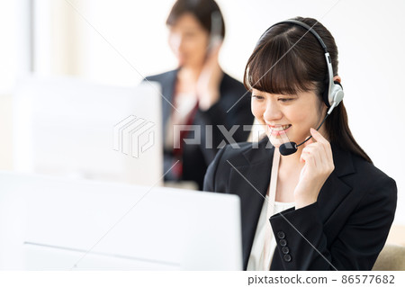 呼叫中心操作員團隊業務商人辦公室 86577682