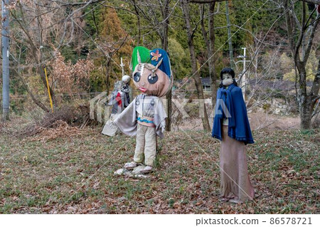 Scarecrow in Kashiba City, Nara Prefecture 86578721