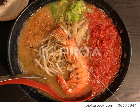 Shrimp miso ramen (Sapporo ramen) Shrimp miso ramen (Sapporo ramen) 86579944