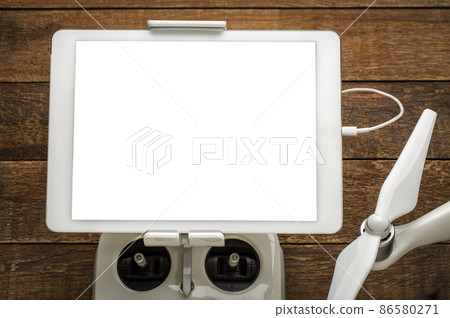 mockup of digital tablet with a blank isolated screen mockup of digital tablet with a blank isolated screen 86580271