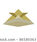 Children's Day_Dano no Sekku_Origami Helmet Yellow 86580363