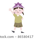 Children's Day_Dano no Sekku_Girls and Helmets 86580417