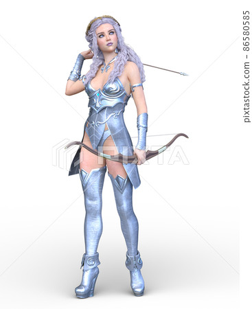 有弓箭的女戰士 86580585