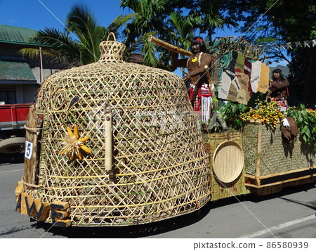 Gotad Festival in Ragaue Town, Ifugao Province, Philippines (Performance by Ifugao people) 86580939