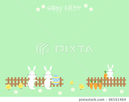 Easter illustration for background Easter illustration for background 86581469
