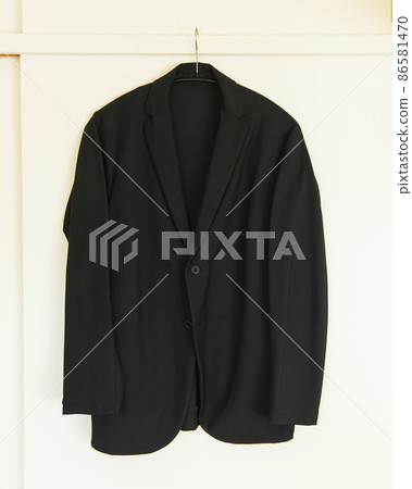 Hanging black jacket Hanging black jacket 86581470