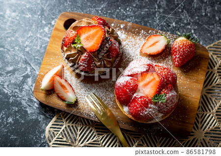Strawberry tart cafe Strawberry tart cafe 86581798