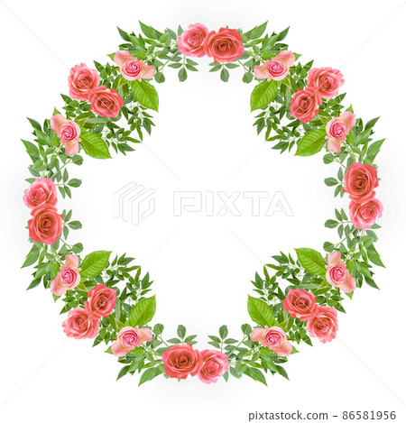 Rose flower decoration 86581956