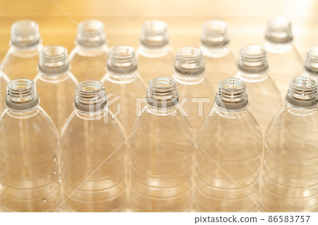 PET bottle to be recycled PET bottle to be recycled 86583757